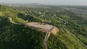 ტერიტორიის რელიეფის გადაღება არქიტექტურული დაგეგმარებისა და ფოტომონტაჟისთვის.